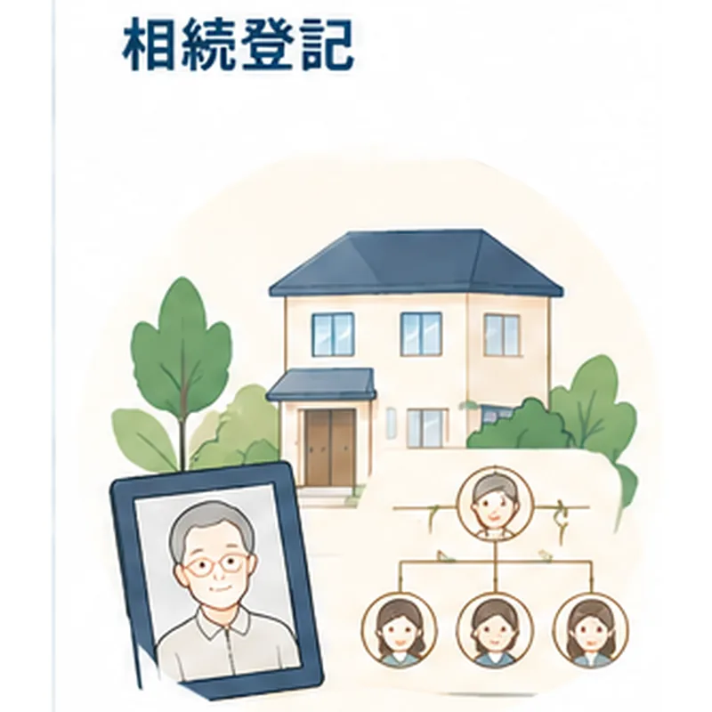 相続・生前対策を表すイラスト